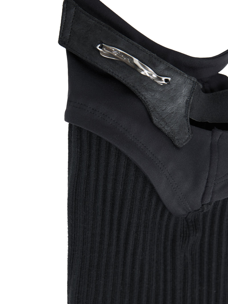 ASYMMETRIC LEG WARMER