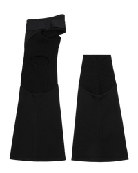 ASYMMETRIC LEG WARMER