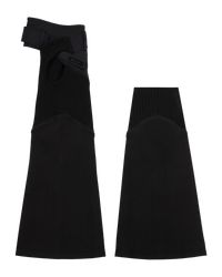 ASYMMETRIC LEG WARMER