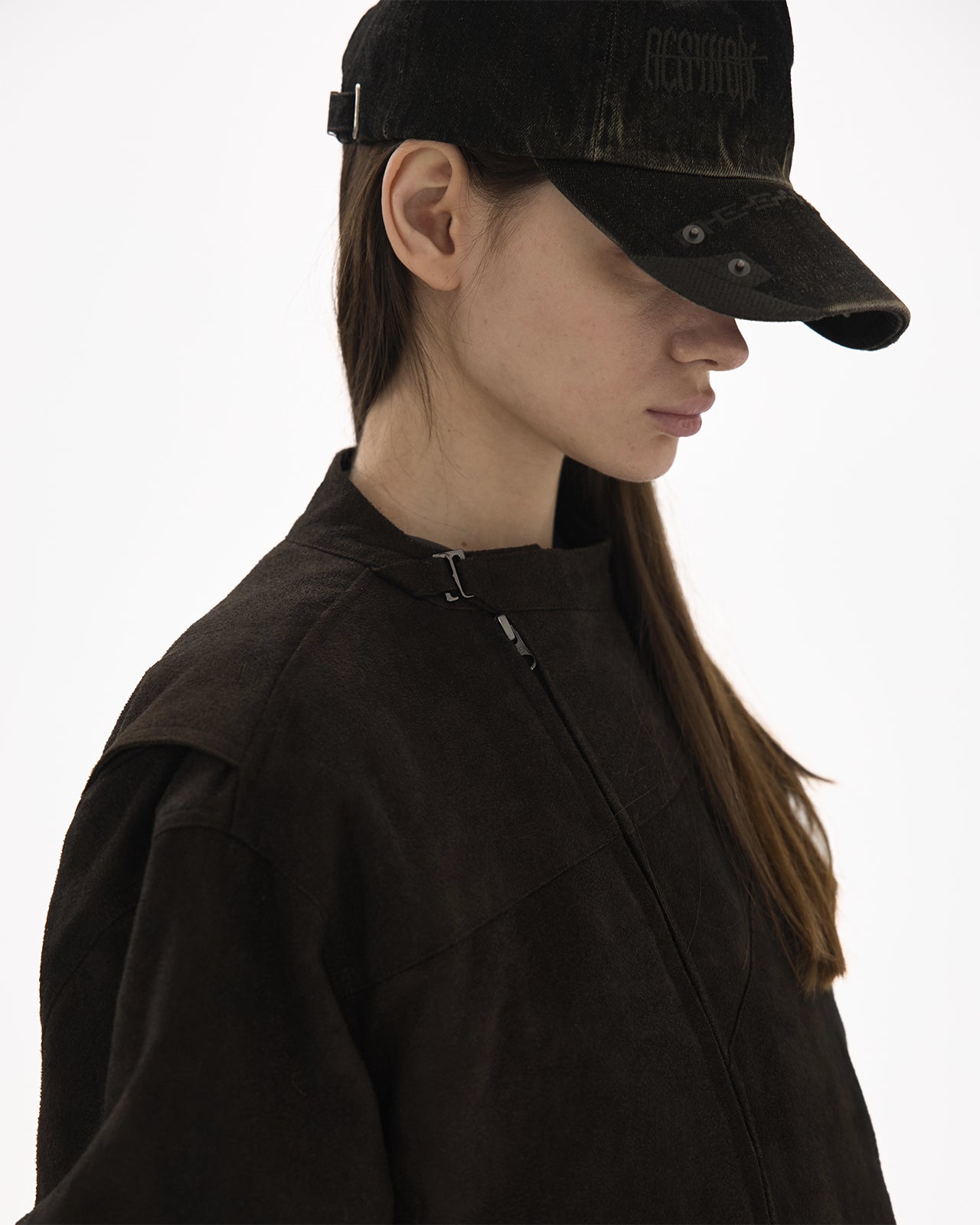 アシンメトリーダウンジャケット