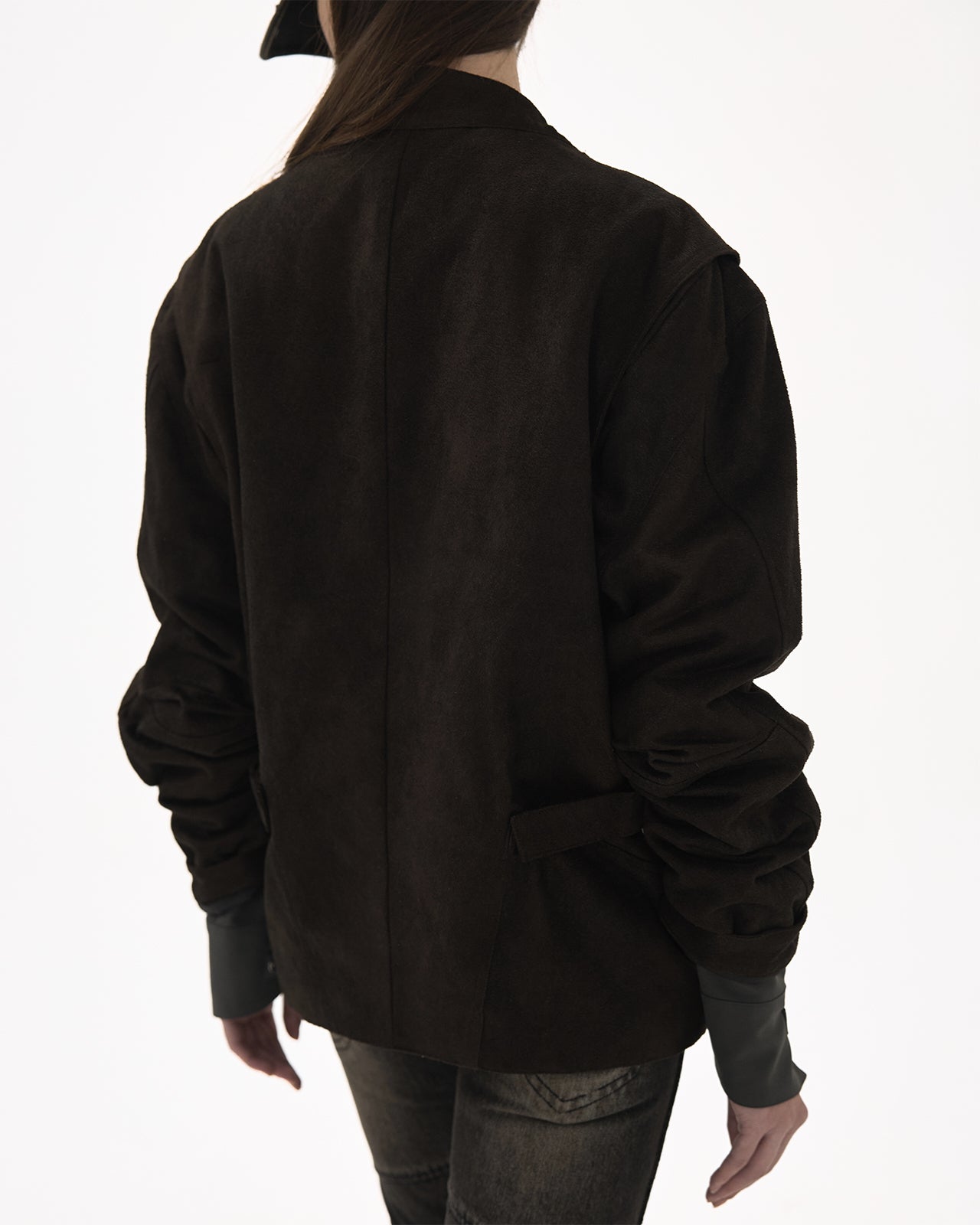 アシンメトリーダウンジャケット