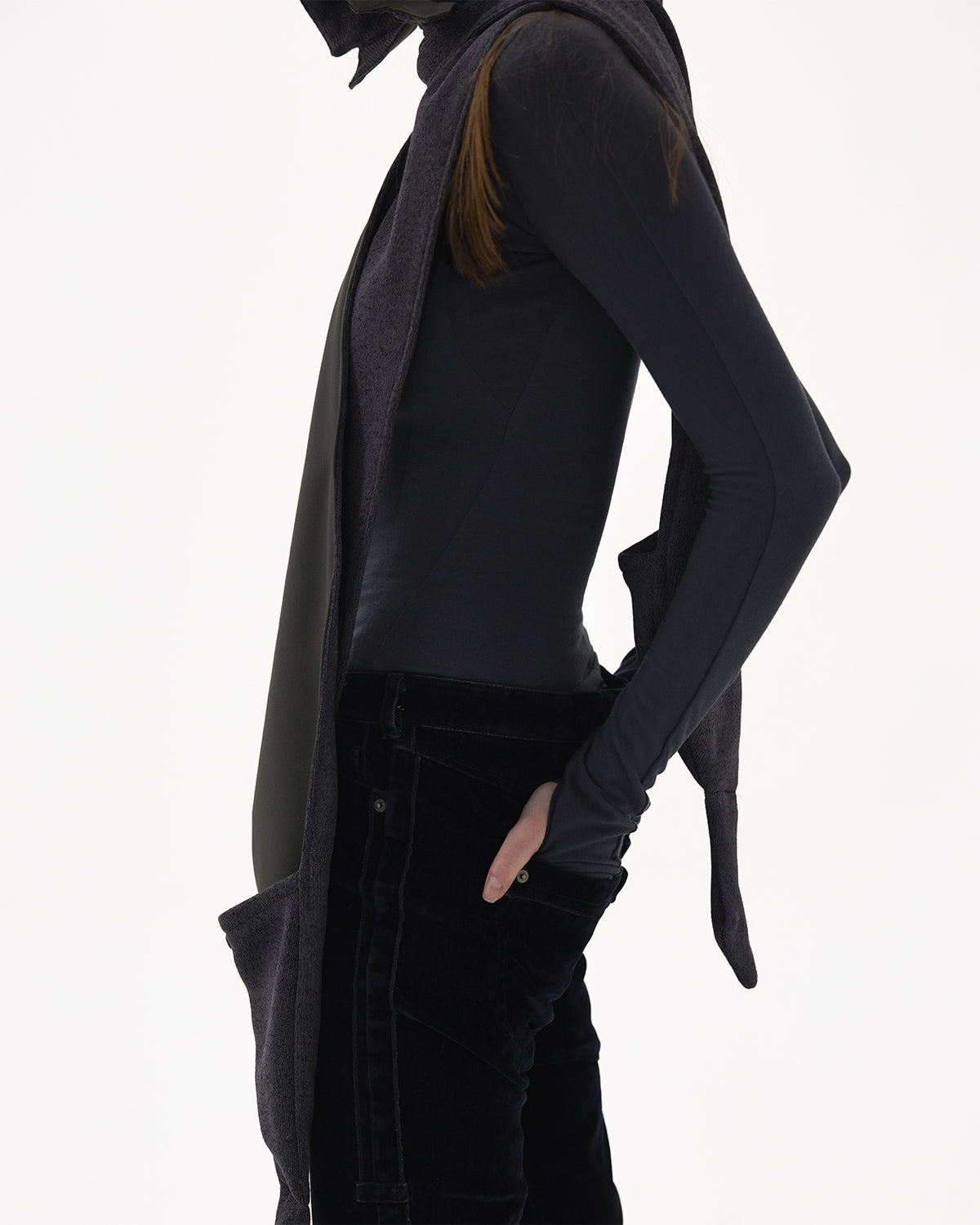 REVERSIBLE HOODED MUFFLER