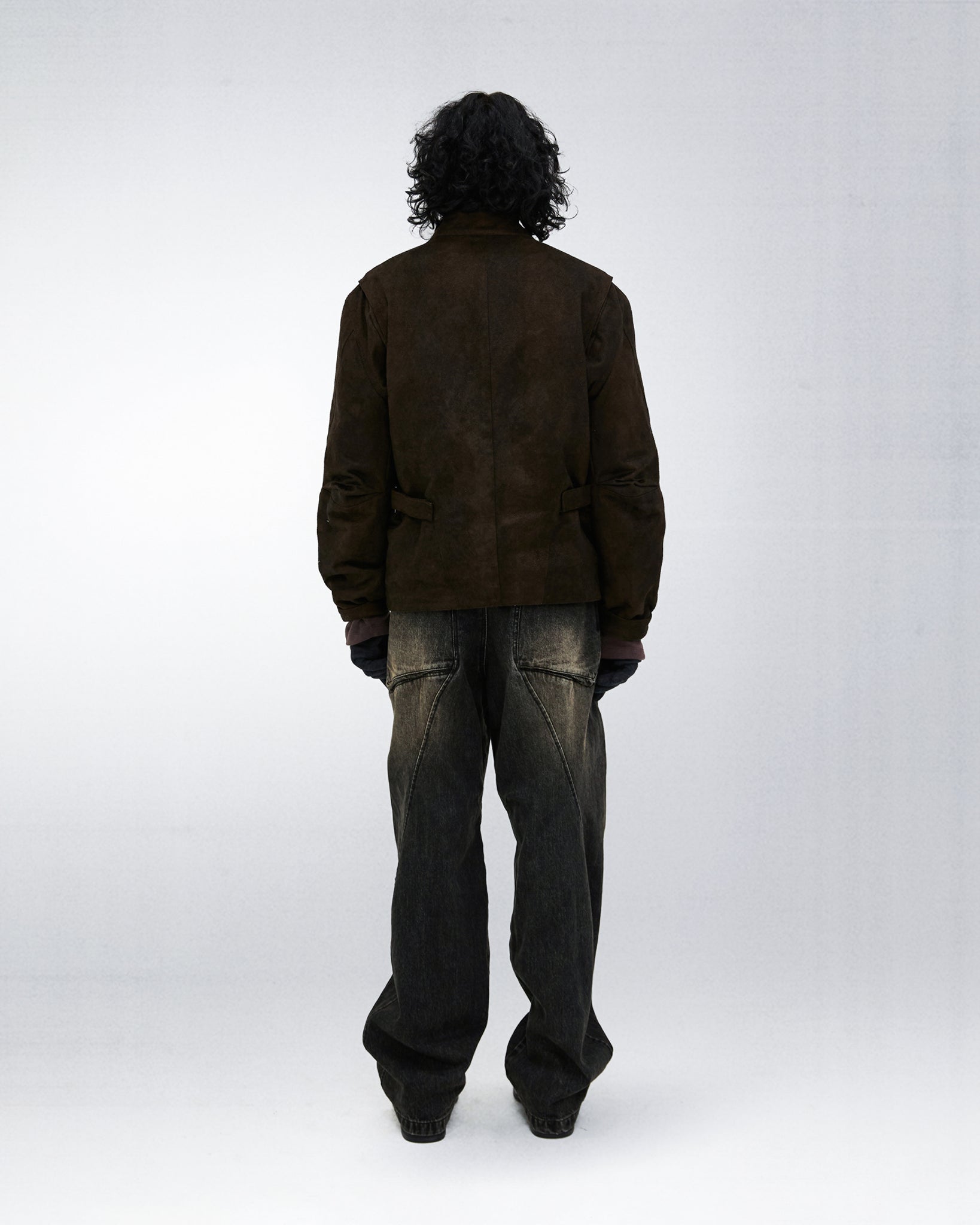 アシンメトリーダウンジャケット