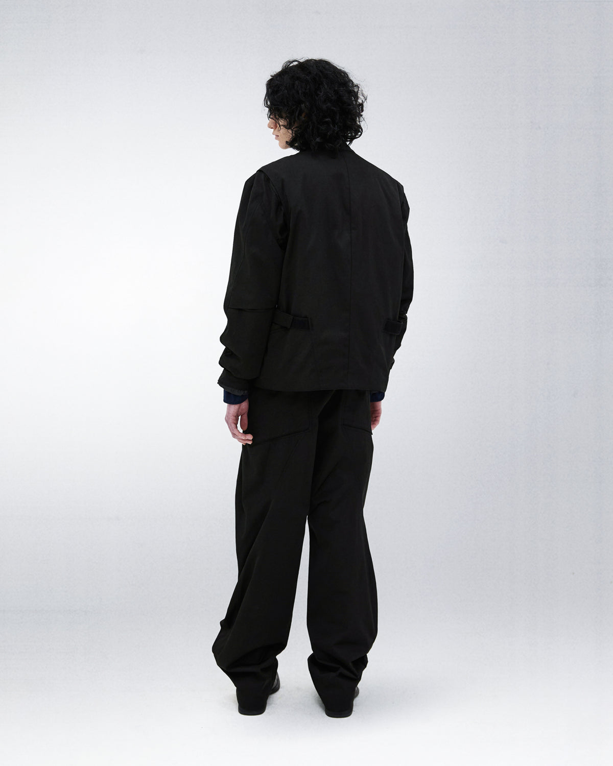 ASYMMETRIC TRUCKER JACKET