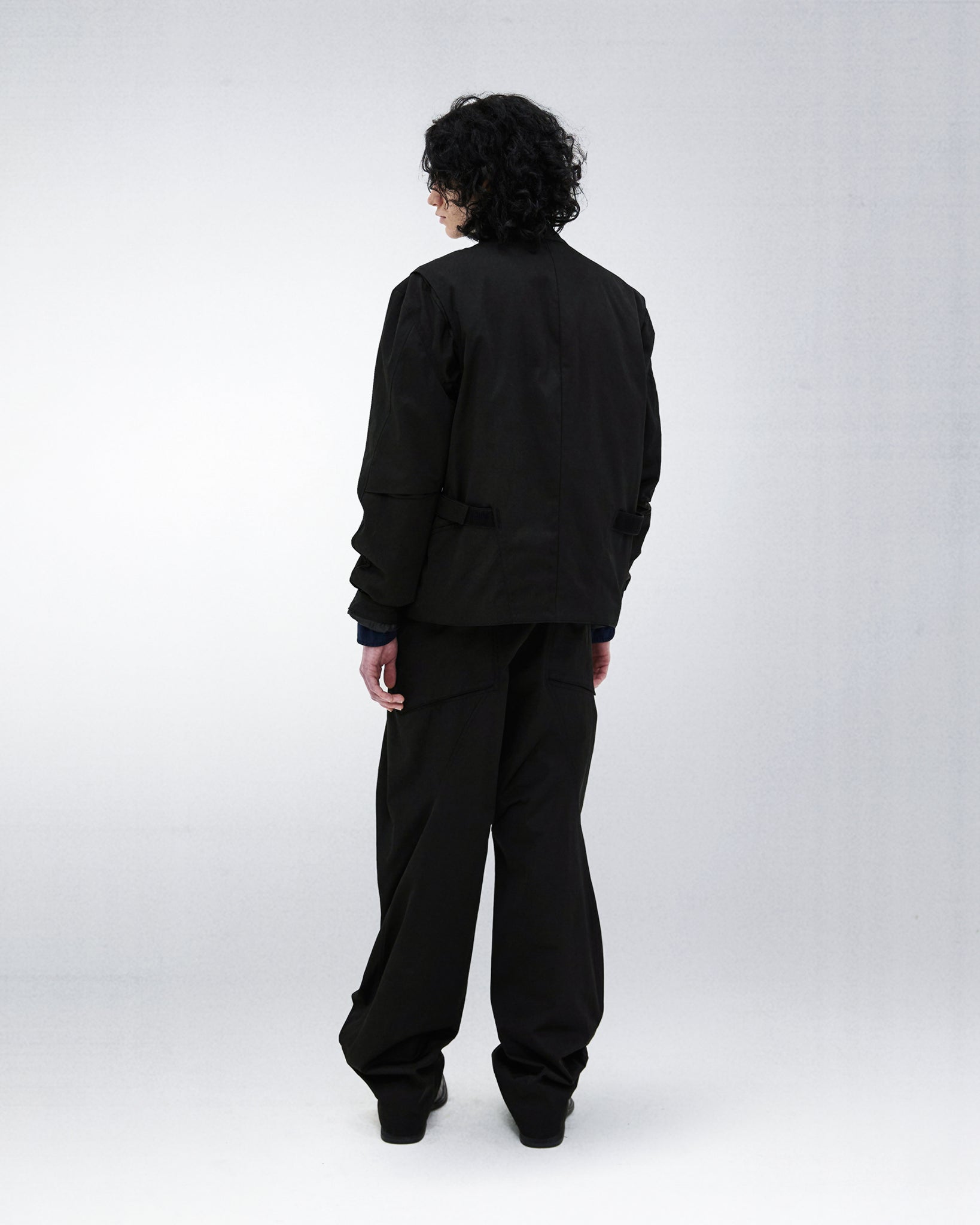 ASYMMETRIC TRUCKER JACKET