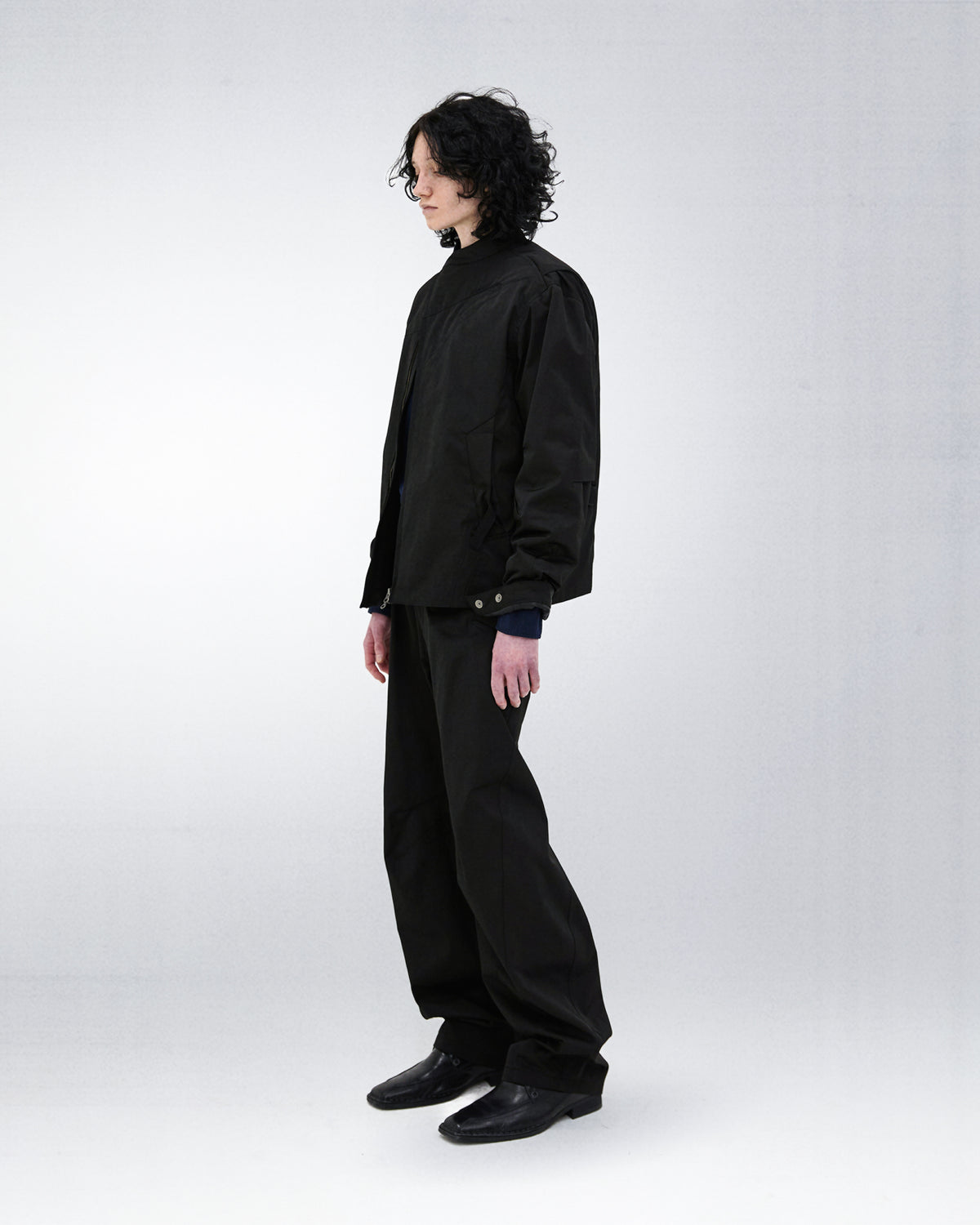 ASYMMETRIC TRUCKER JACKET