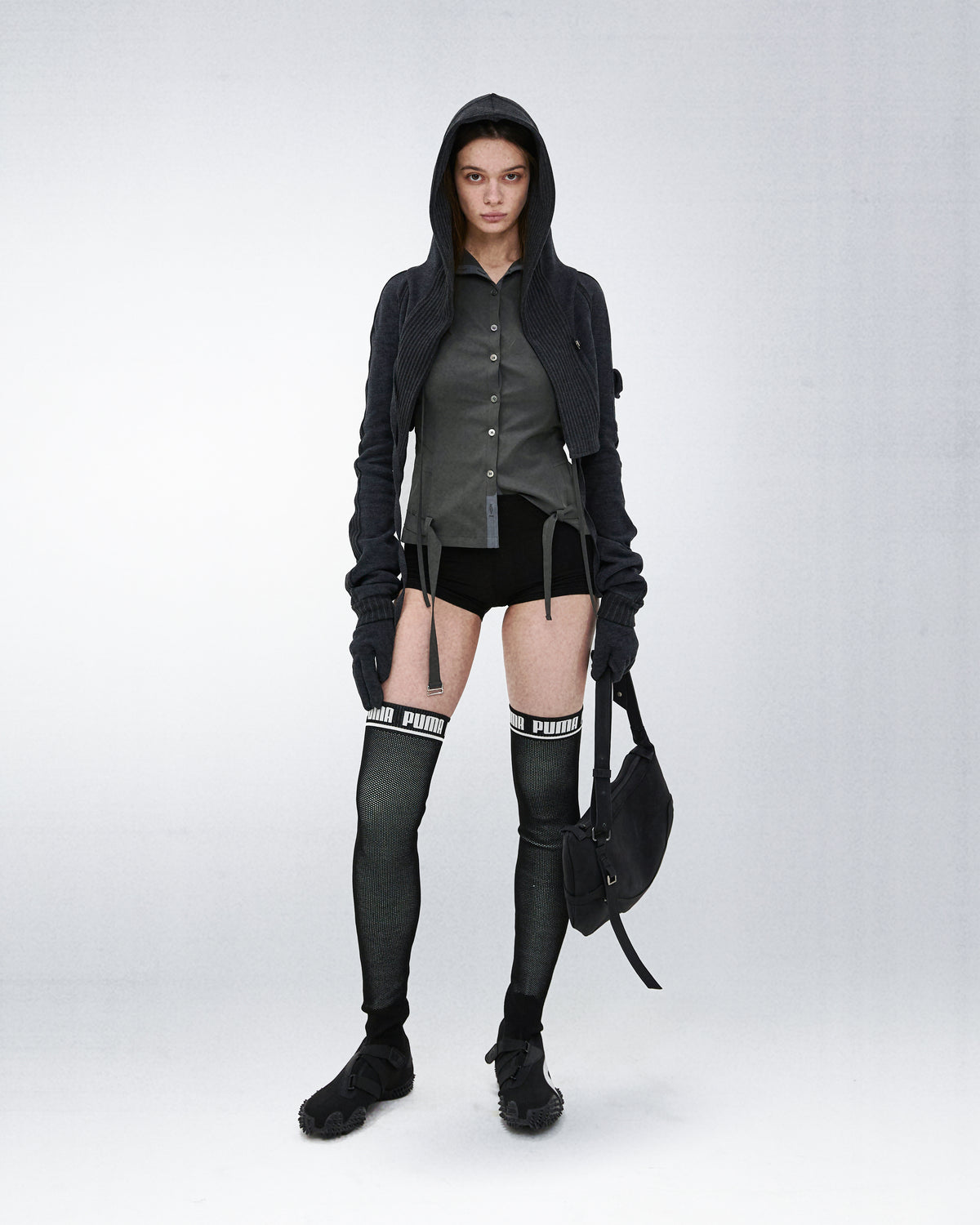 HOODED BOLERO