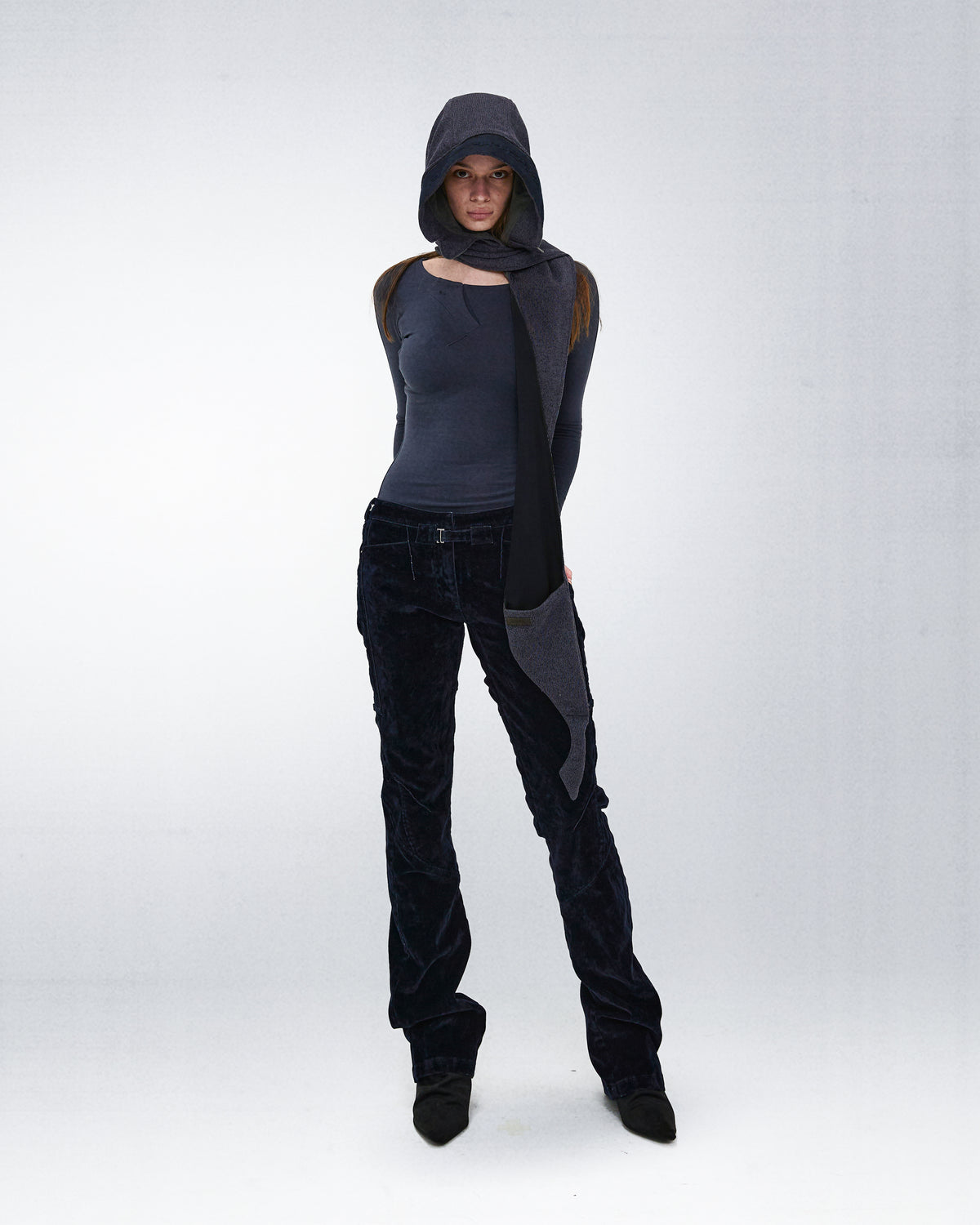REVERSIBLE HOODED MUFFLER