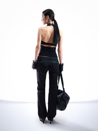 2WAY HALTER SLEEVELESS