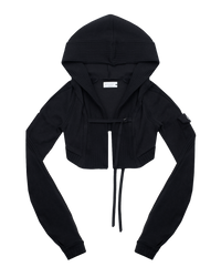 HOODED BOLERO