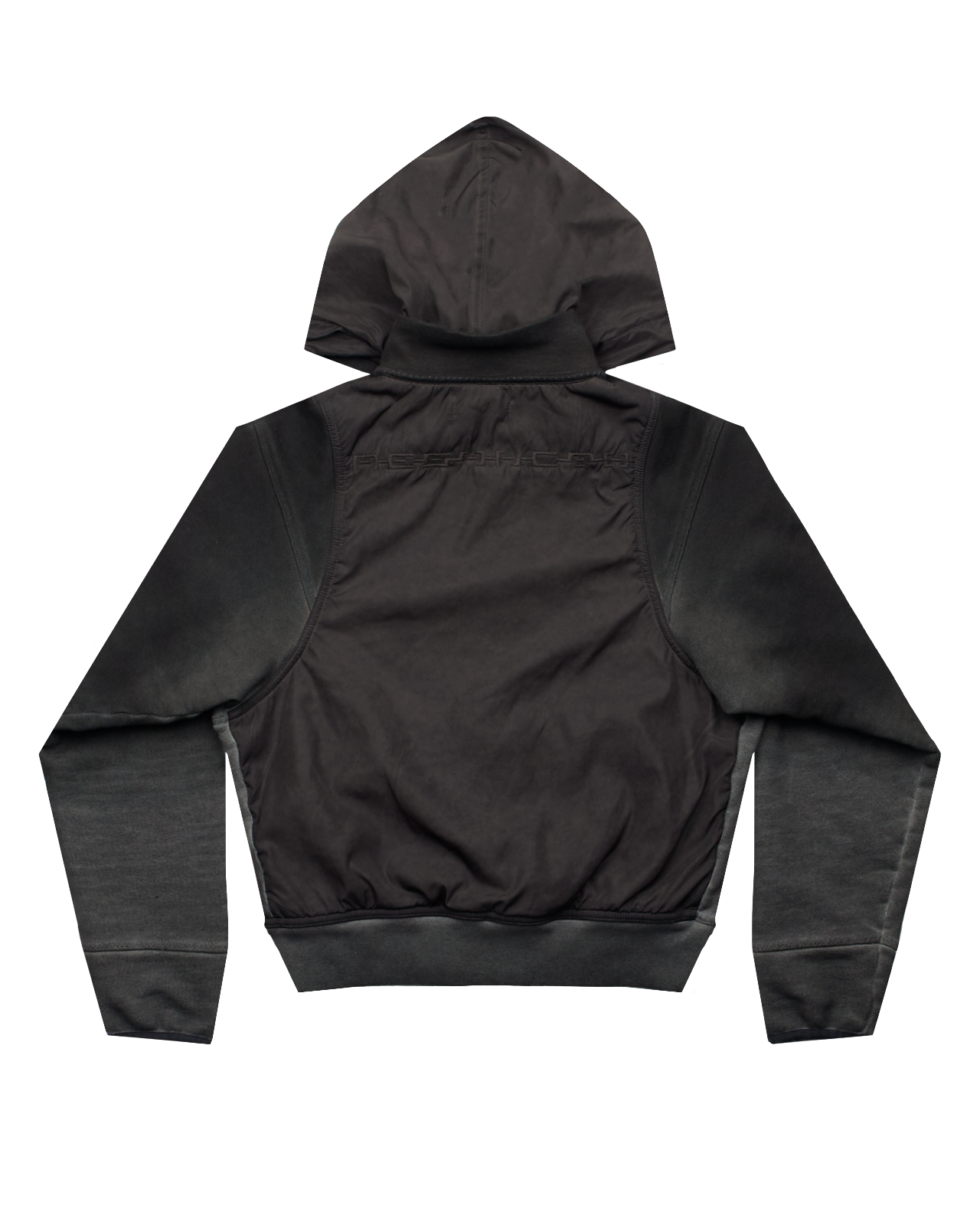 CROPPED ZIP UP HOODIE