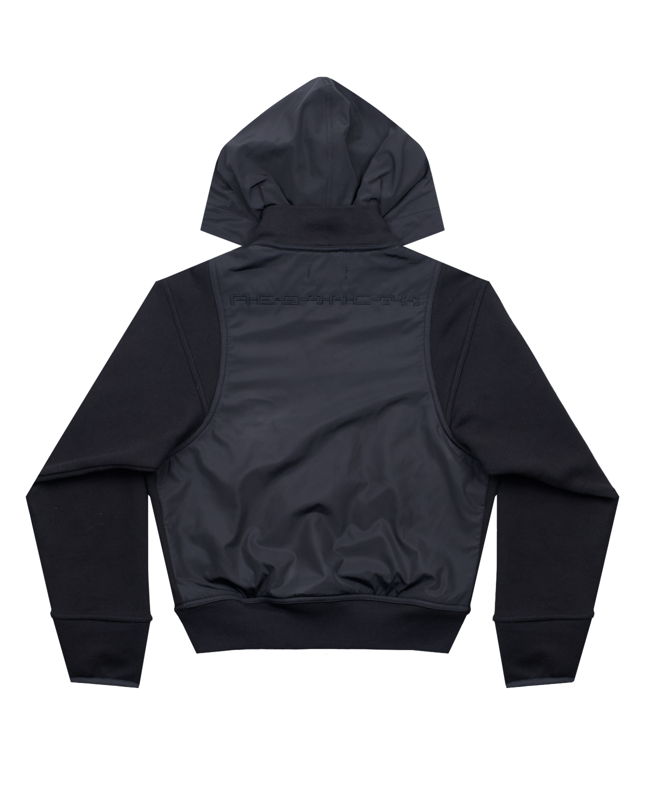 CROPPED ZIP UP HOODIE