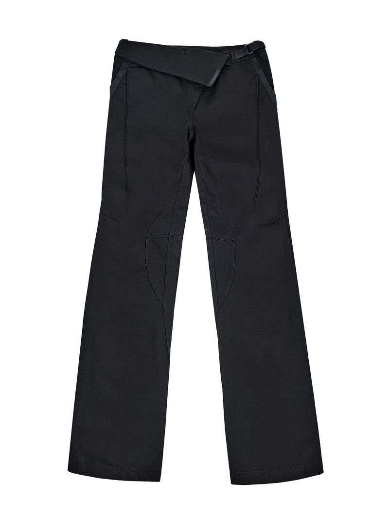 ASYMMETRIC WAIST PANTS