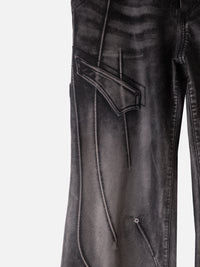 SWAMP FAUX LEATHER PANTS