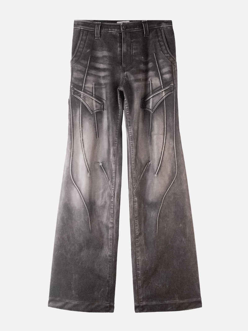 SWAMP FAUX LEATHER PANTS