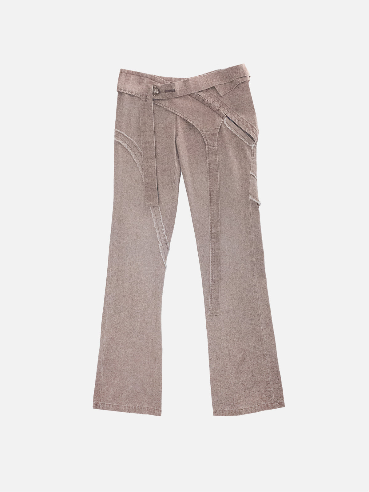 SCHRÄGE SCHLITZ-HOSE