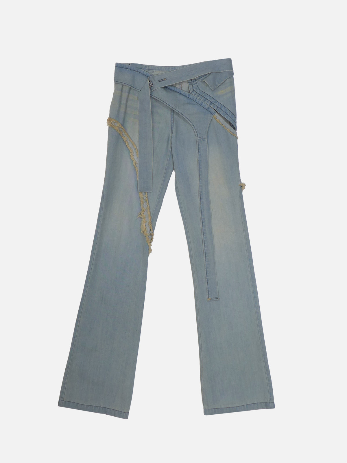 SCHRÄGE SCHLITZ-HOSE