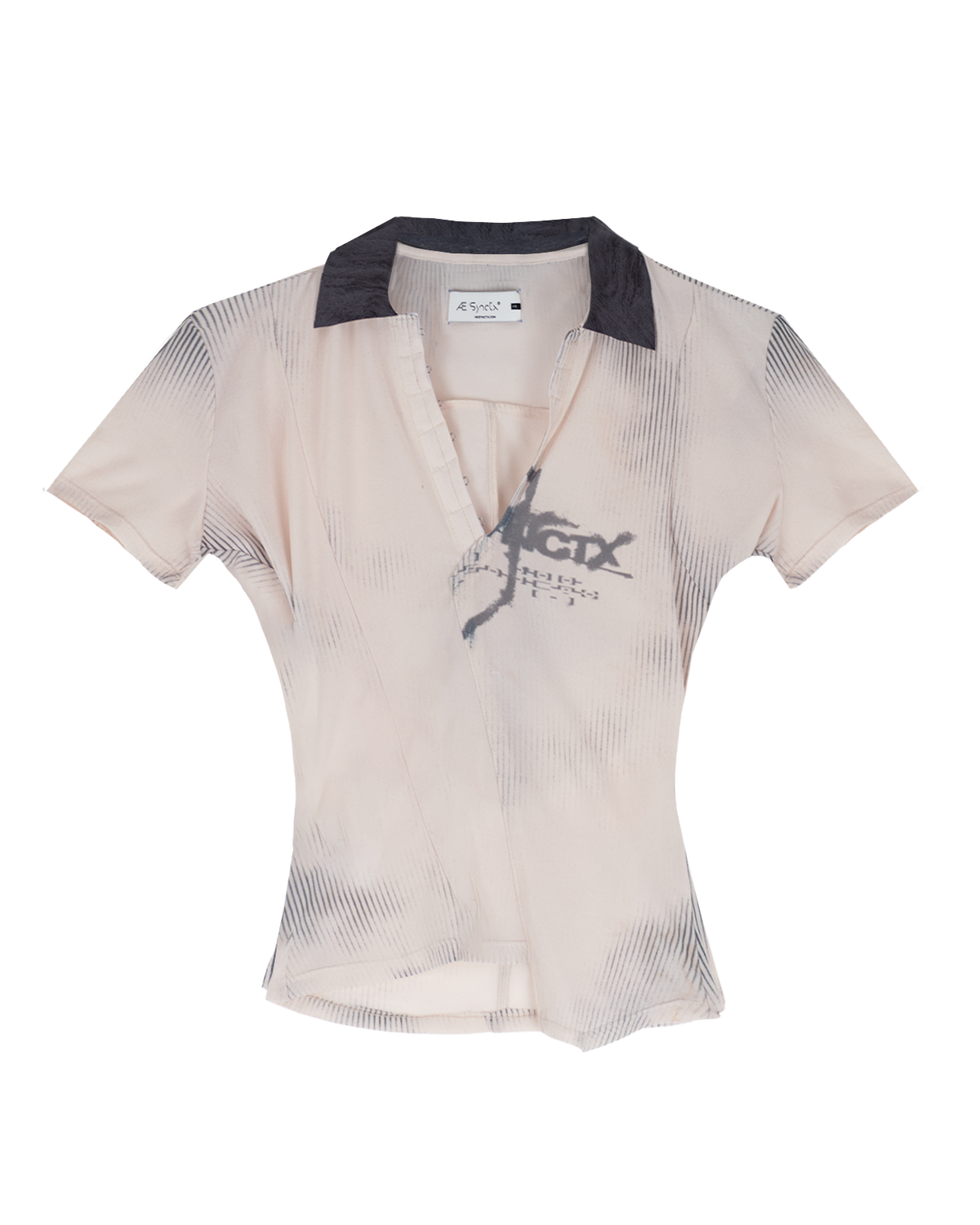 ASYMMETRIC HALF SLEEVE SHIRT
