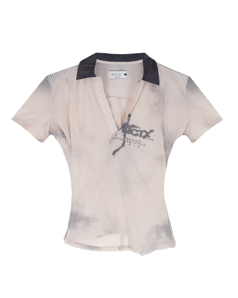 ASYMMETRIC HALF SLEEVE SHIRT