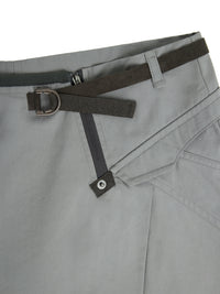 ASYMMETRIC MINI SKIRT