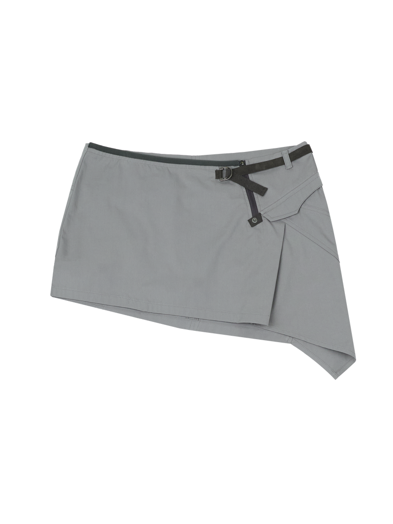 ASYMMETRIC MINI SKIRT