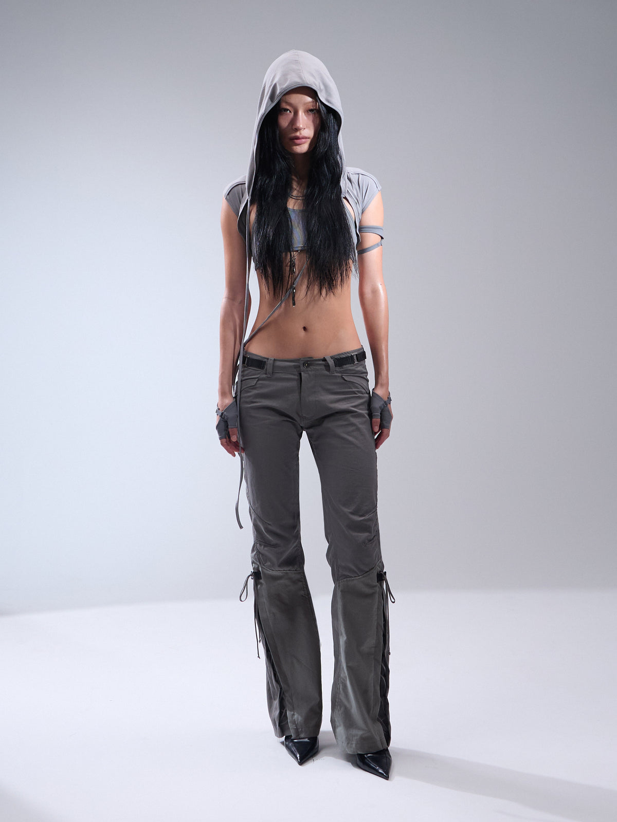HOODED BOLERO