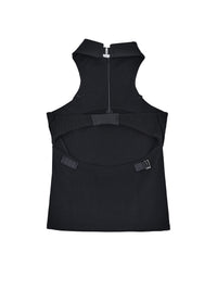 2WAY HALTER SLEEVELESS