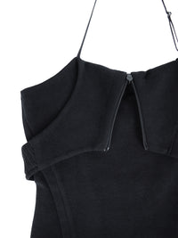 2WAY HALTER SLEEVELESS