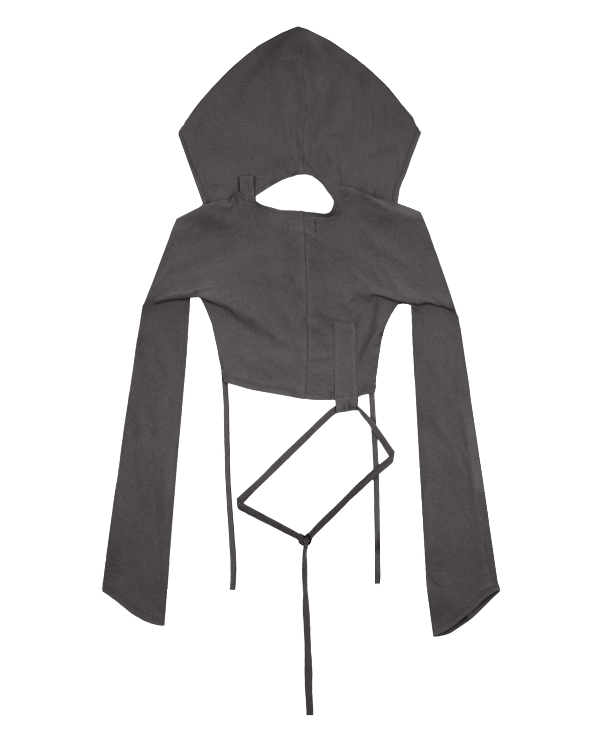 HOODED CARDIGAN