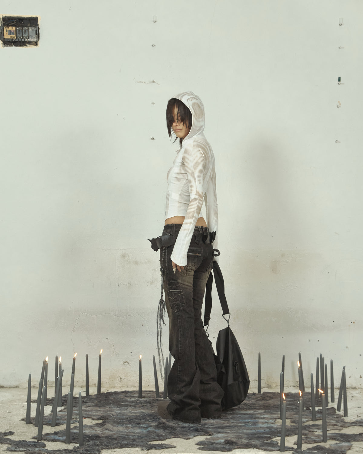 SCAR BOOT CUT PANTS