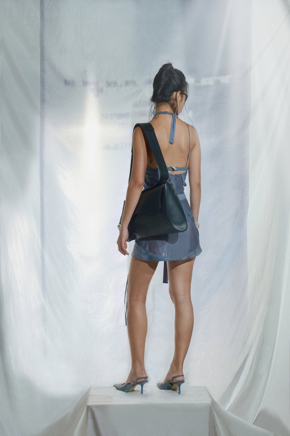 ASYMMETRISCHES MINIKLEID