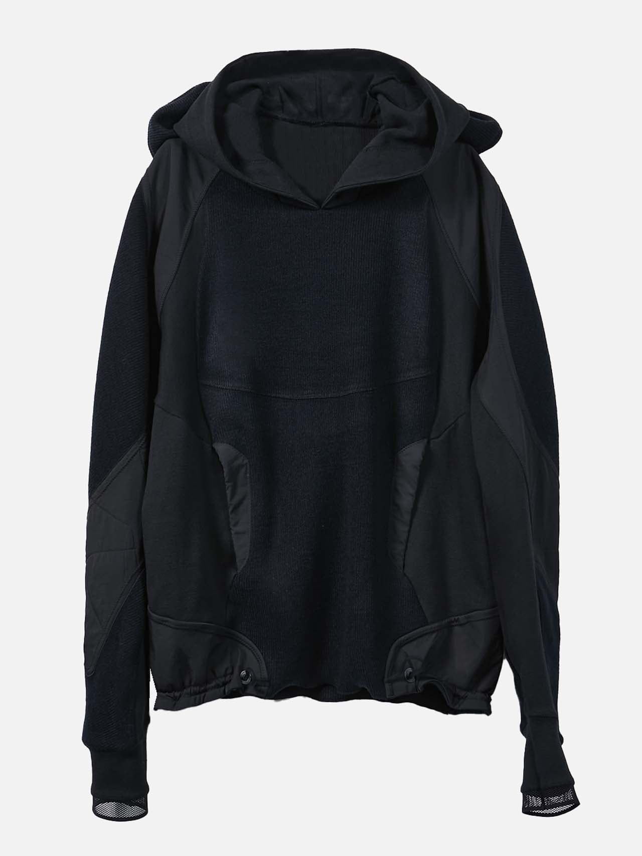 HOODED KNIT